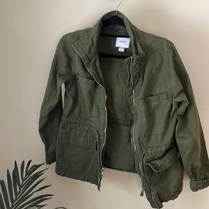 Old navy green utility jacket